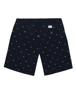 Homme Vicomte A Bermudas^Bermuda à broderies