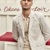 Homme Vicomte A Blazers^Blazer à Carreaux