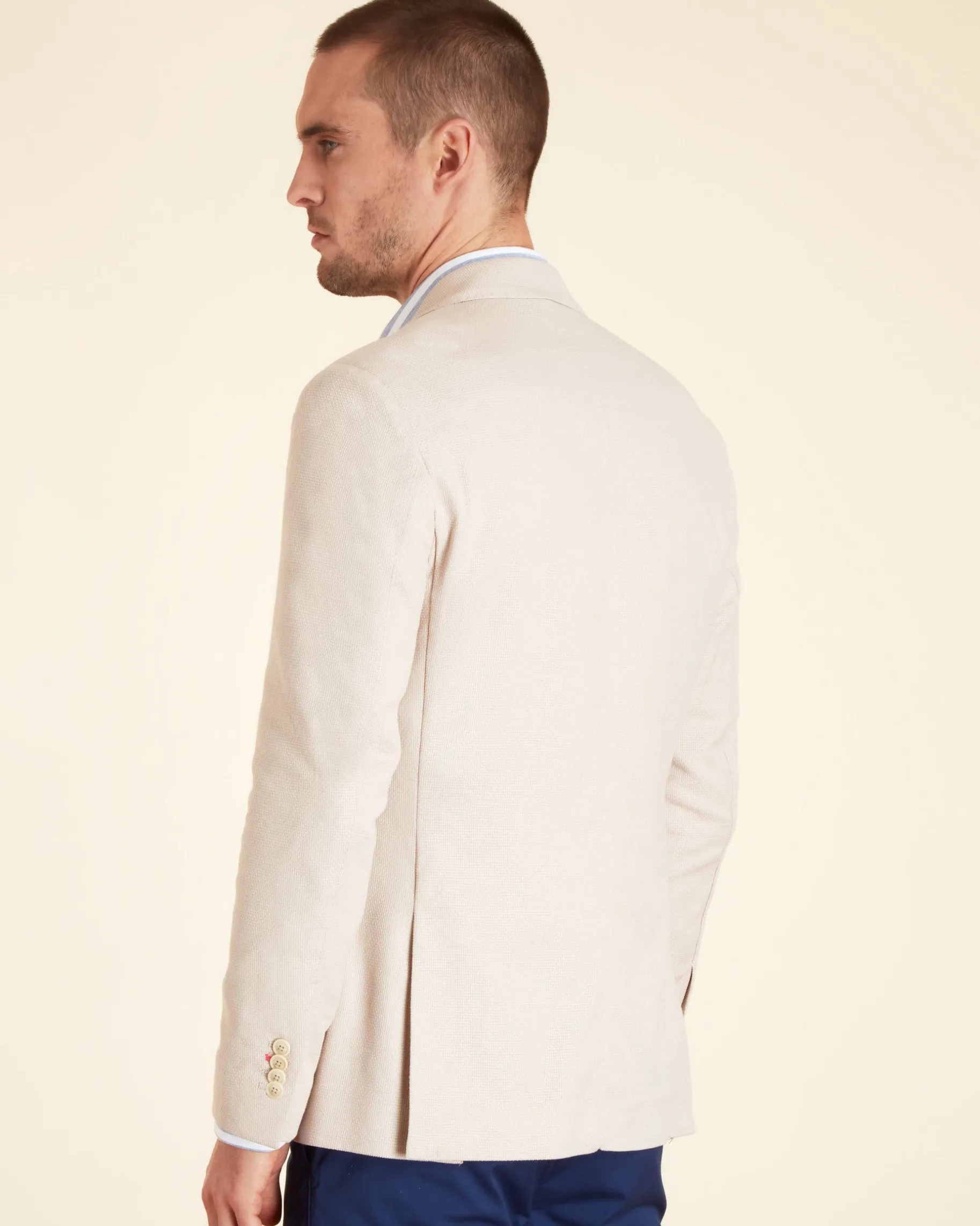 Homme Vicomte A Manteaux & Vestes | Blazers^Blazer Ajusté Texturé
