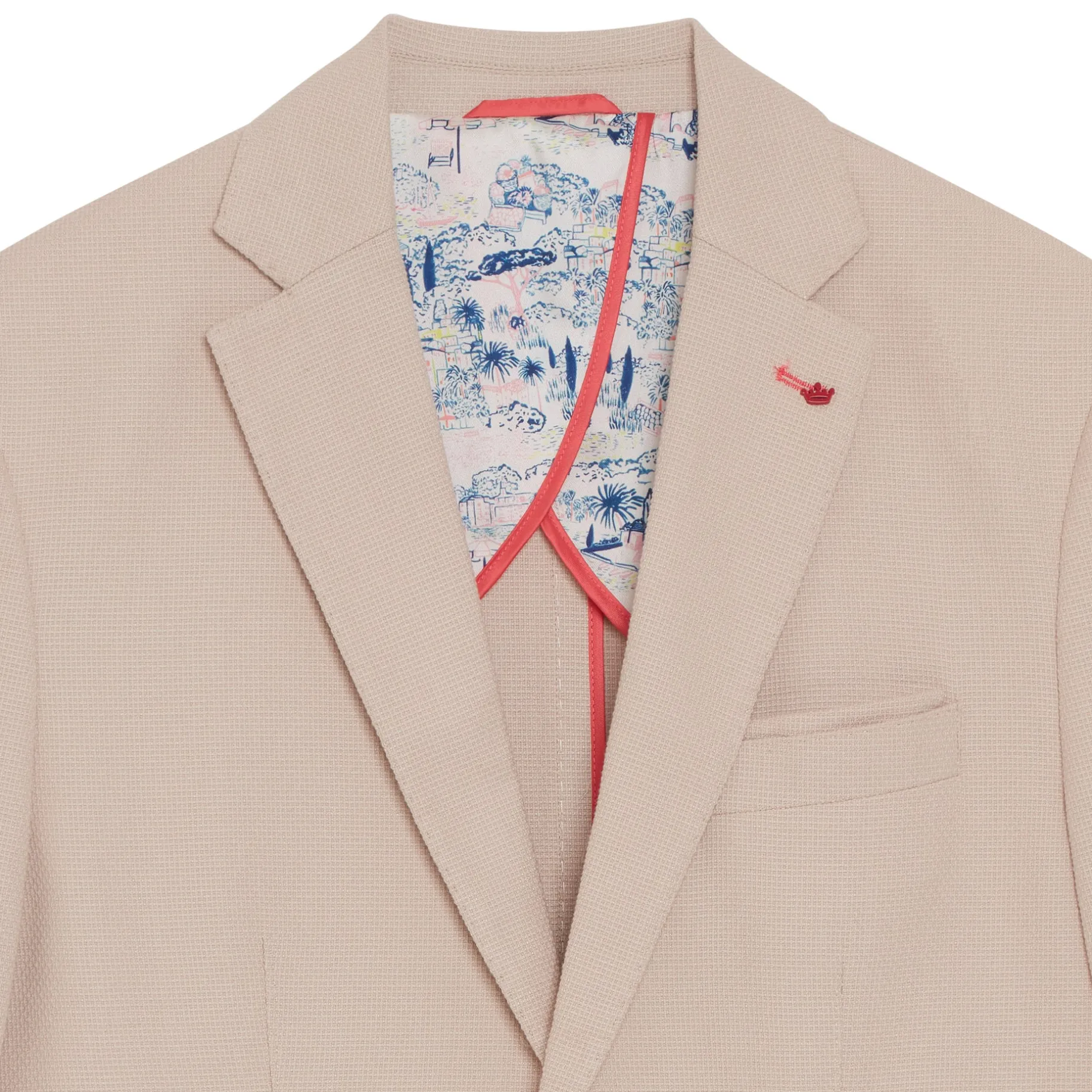 Homme Vicomte A Manteaux & Vestes | Blazers^Blazer Ajusté Texturé
