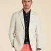 Homme Vicomte A Blazers^Blazer Ajusté Uni