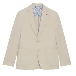 Homme Vicomte A Blazers^Blazer Ajusté Uni