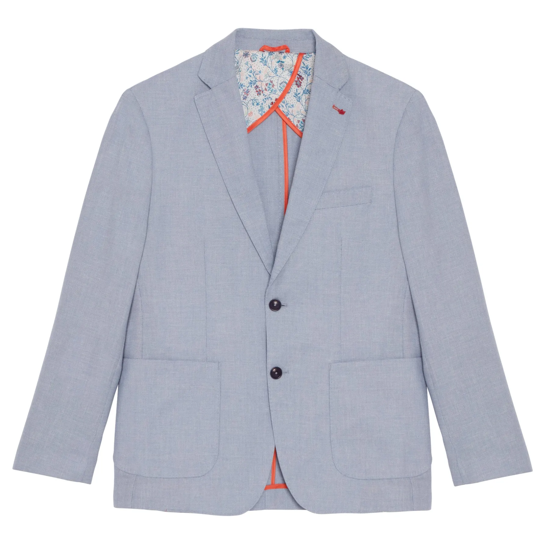 Homme Vicomte A Blazers^Blazer Ajusté Uni