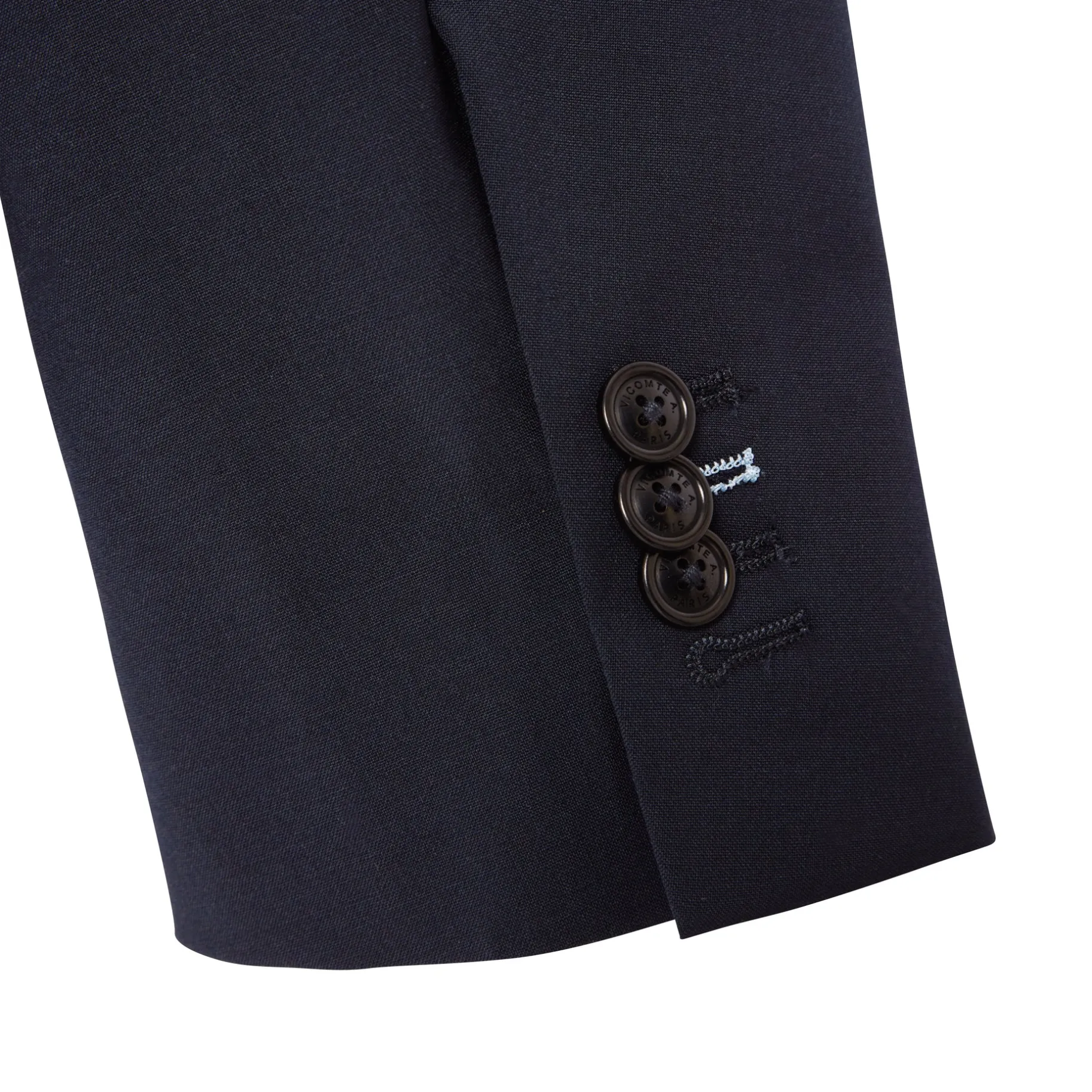 Homme Vicomte A Blazers^Blazer Uni à Coudières