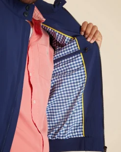 Homme Vicomte A Manteaux & Vestes^Bomber à Micro carreaux