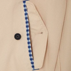 Homme Vicomte A Manteaux & Vestes^Bomber à Micro carreaux