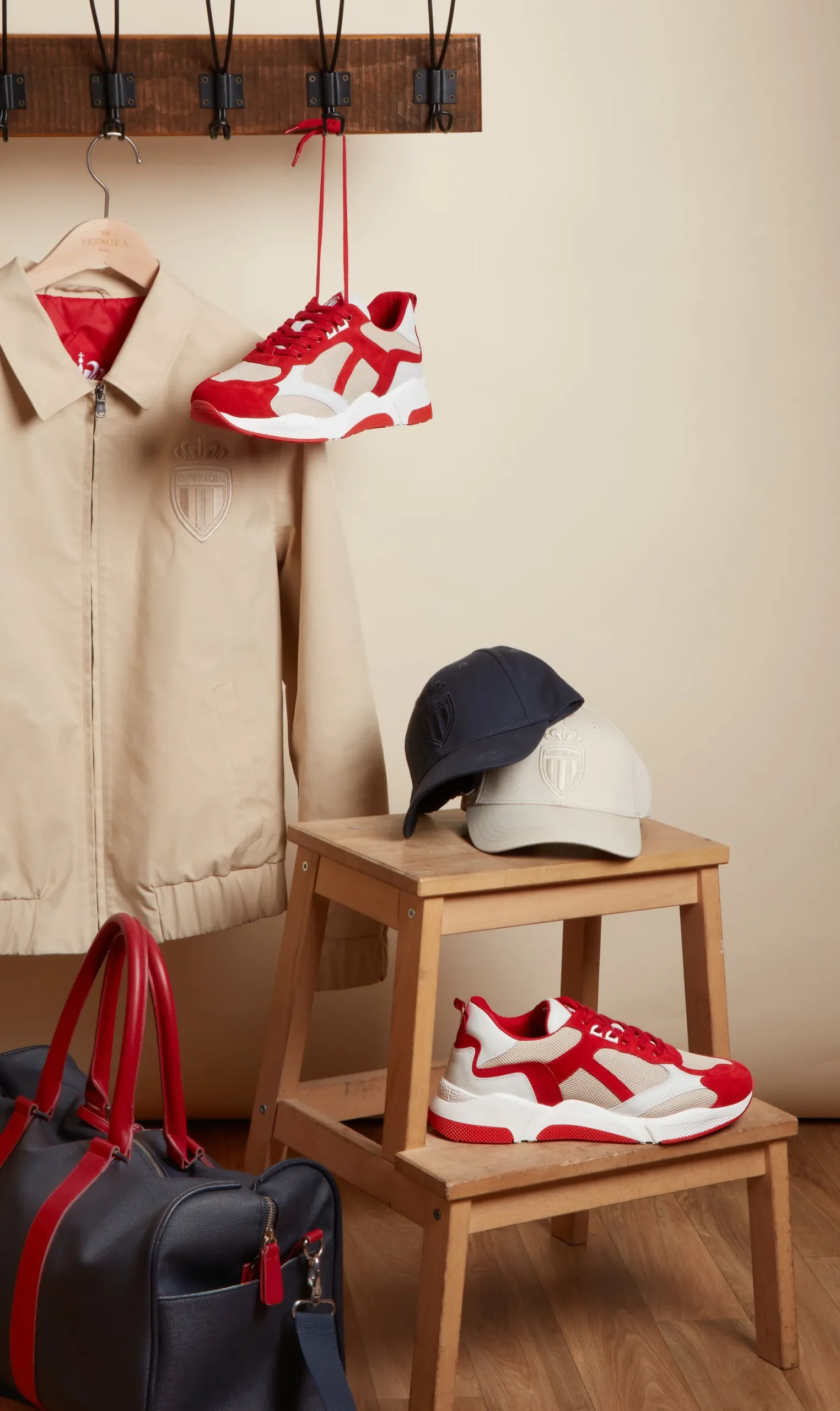 Femme Vicomte A Casquettes | Casquettes^Casquette Unie Édition AS Monaco