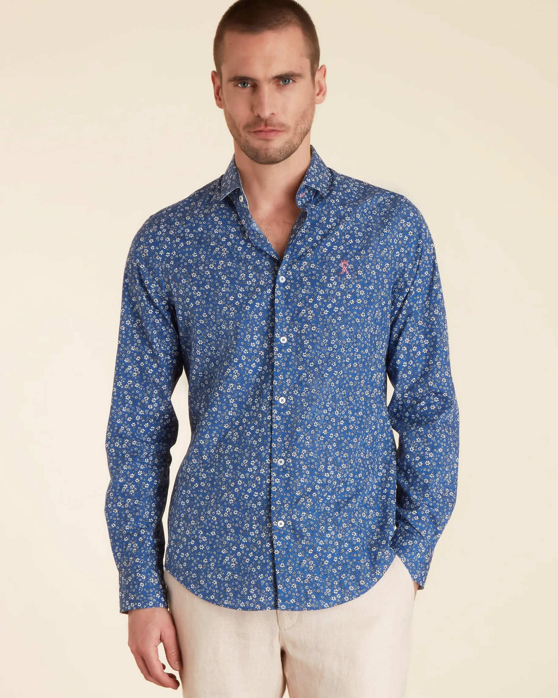 Homme Vicomte A Chemises^Chemise Clovis Slim Imprimé