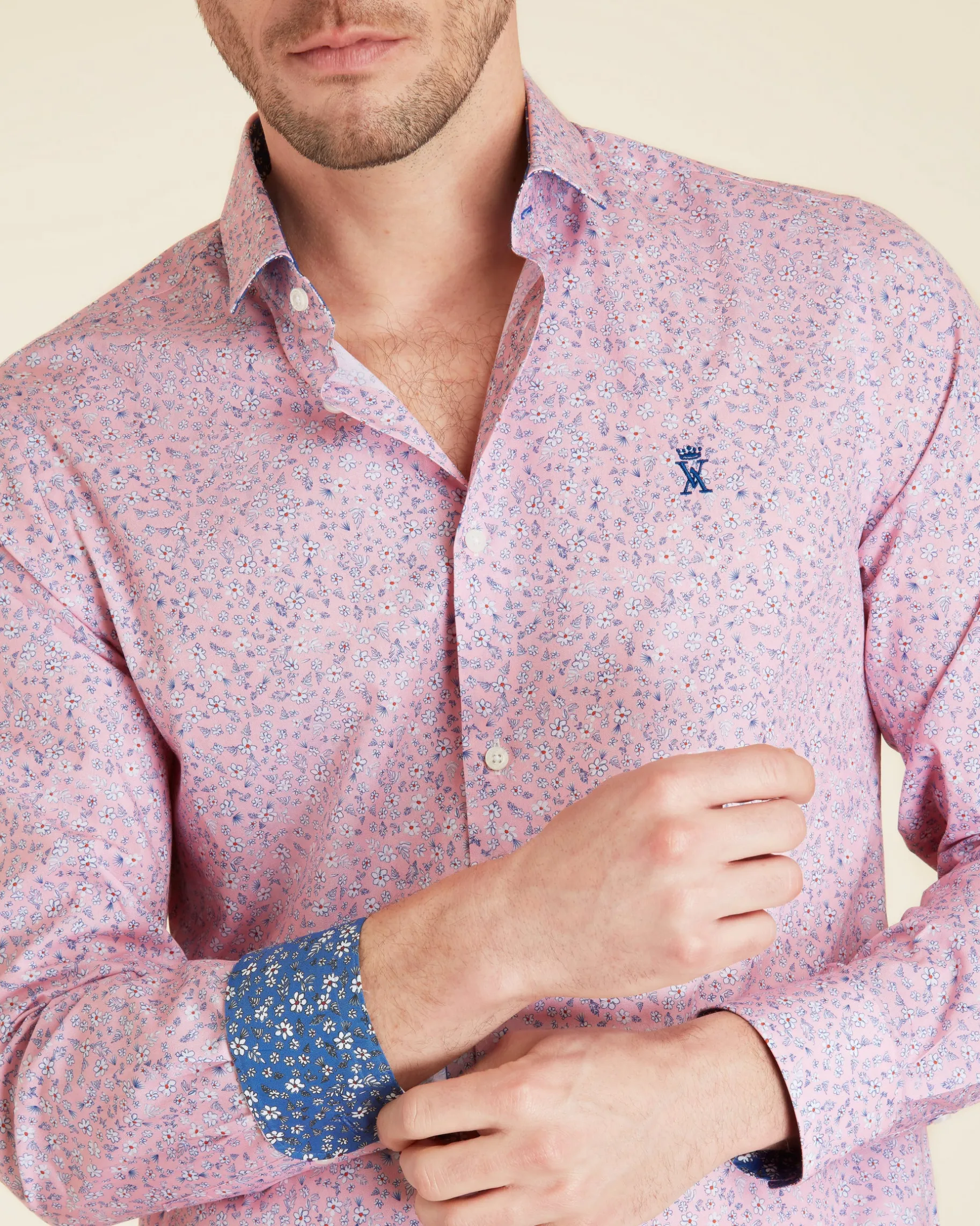 Homme Vicomte A Chemises^Chemise Clovis Slim Imprimé