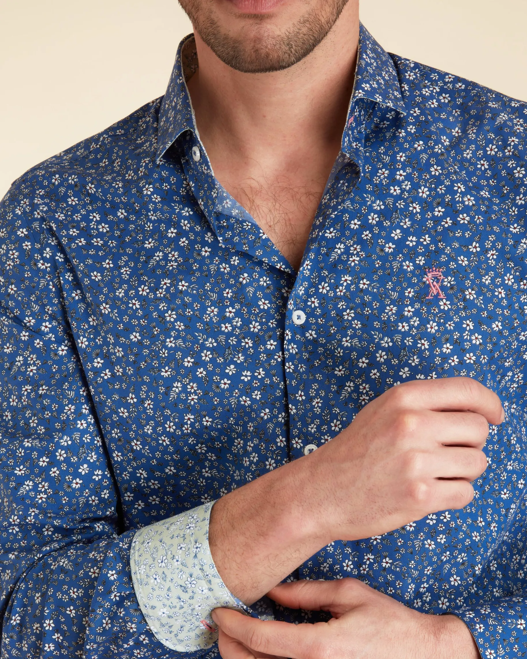 Homme Vicomte A Chemises^Chemise Clovis Slim Imprimé