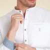 Homme Vicomte A Chemises^Chemise Regular à Col Tunisien