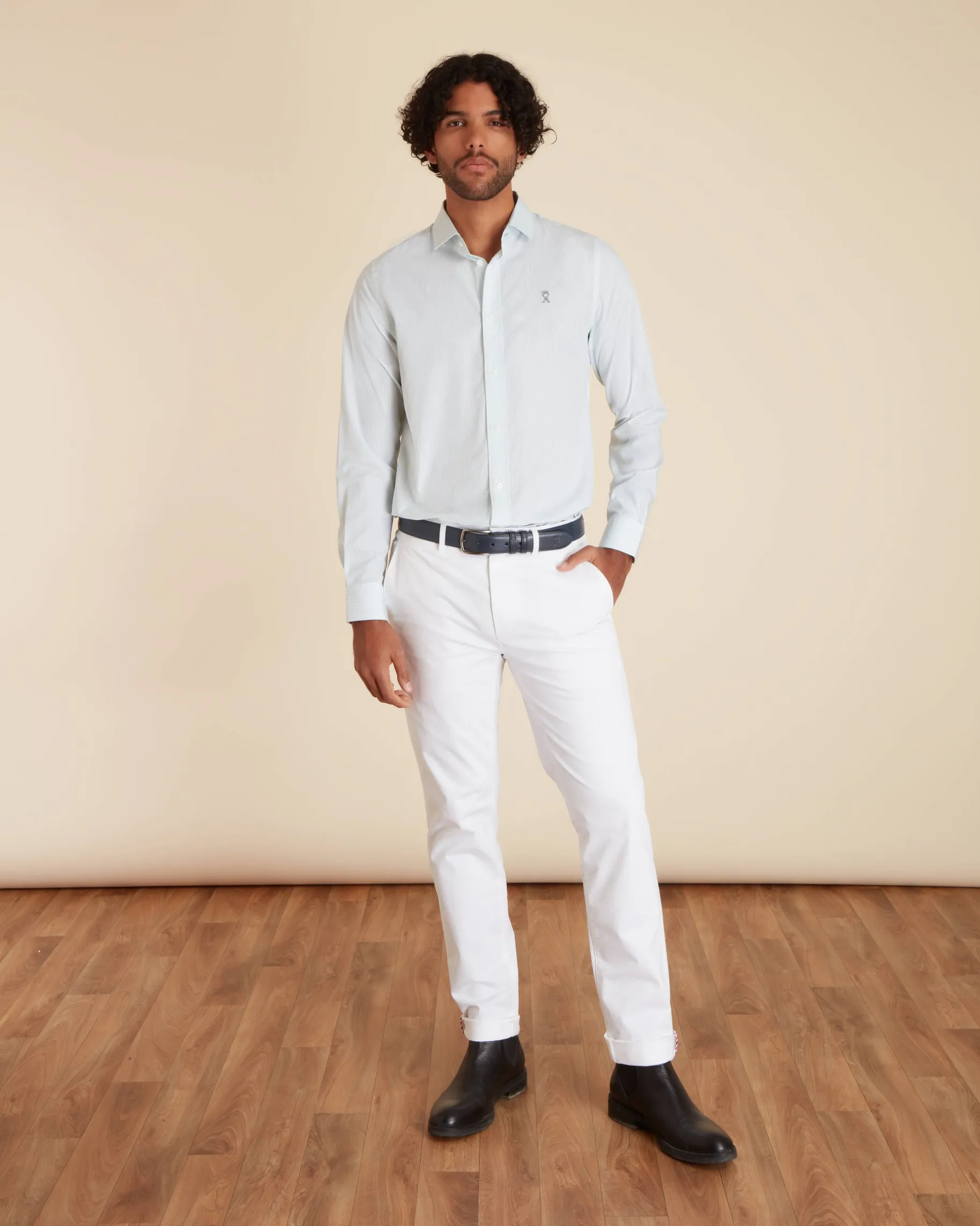 Homme Vicomte A Chemises^Chemise Regular à Fines Rayures