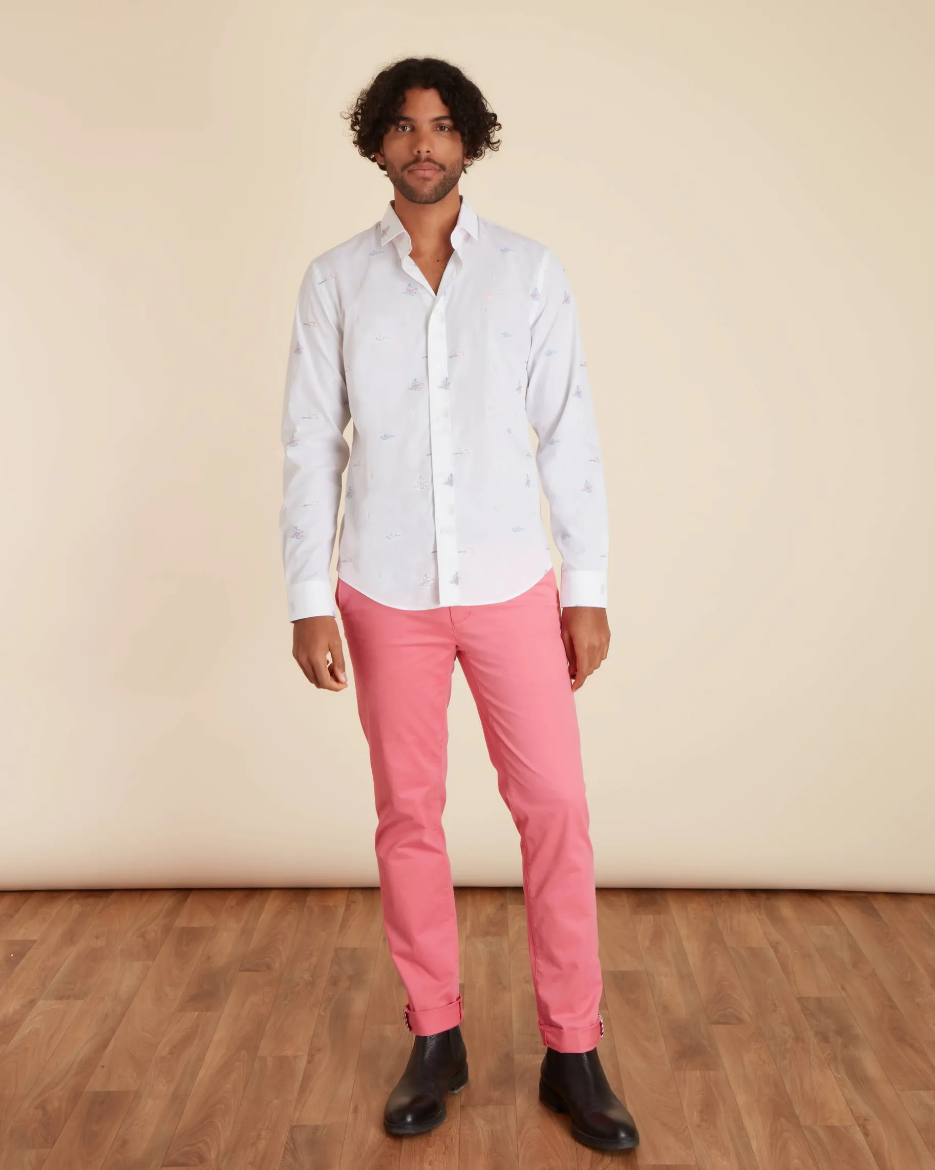 Homme Vicomte A Chemises^Chemise Regular à Motifs