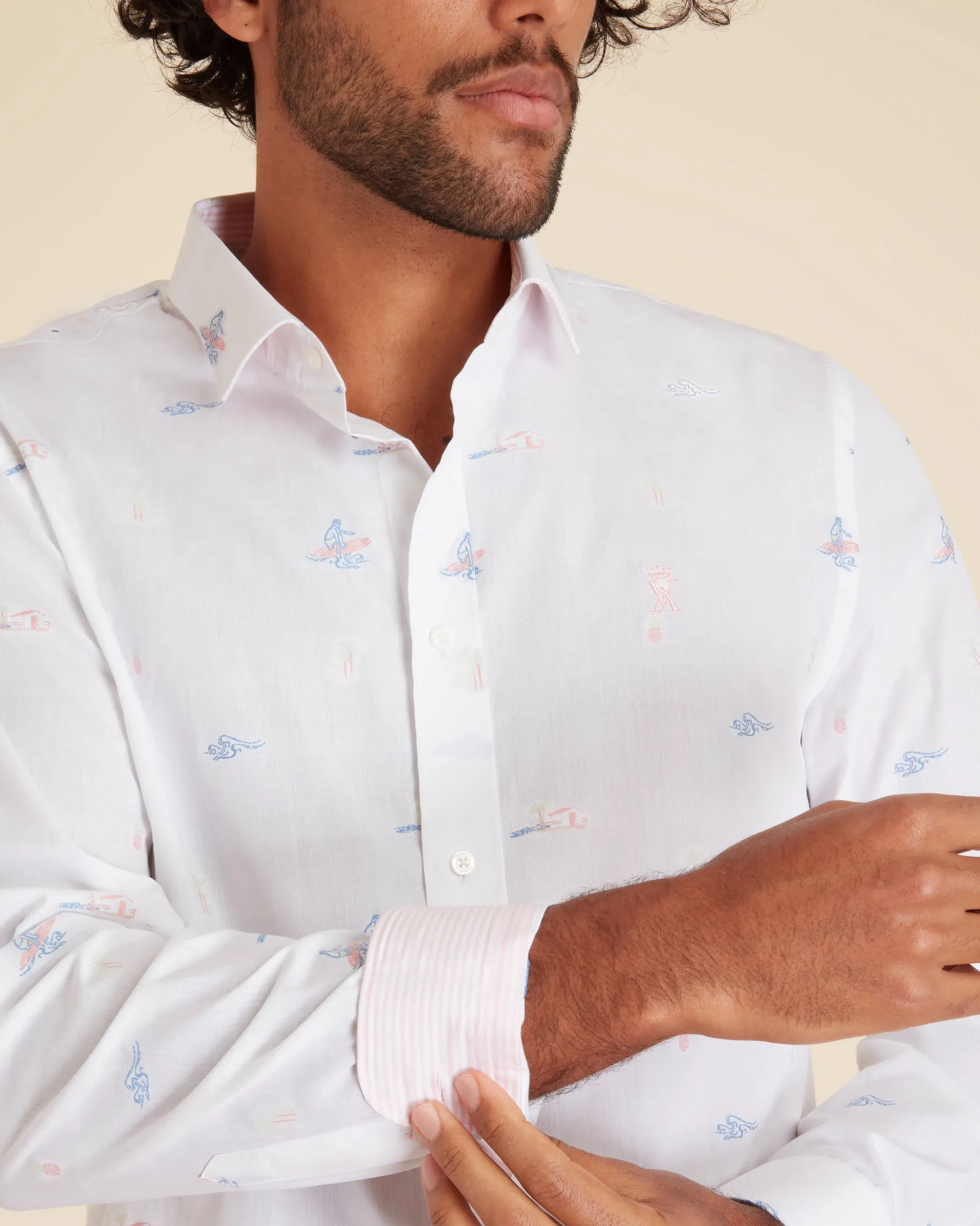 Homme Vicomte A Chemises^Chemise Regular à Motifs
