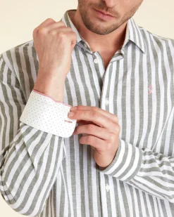Homme Vicomte A Chemises^Chemise Regular à Rayures Larges