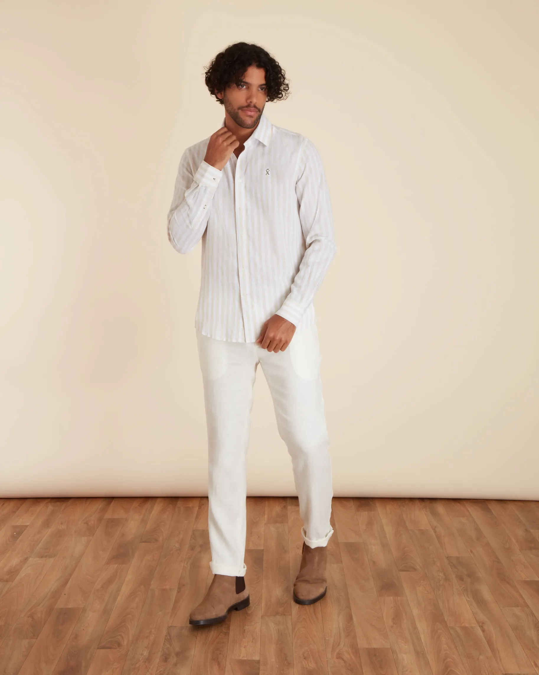 Homme Vicomte A Chemises^Chemise Regular à Rayures Larges