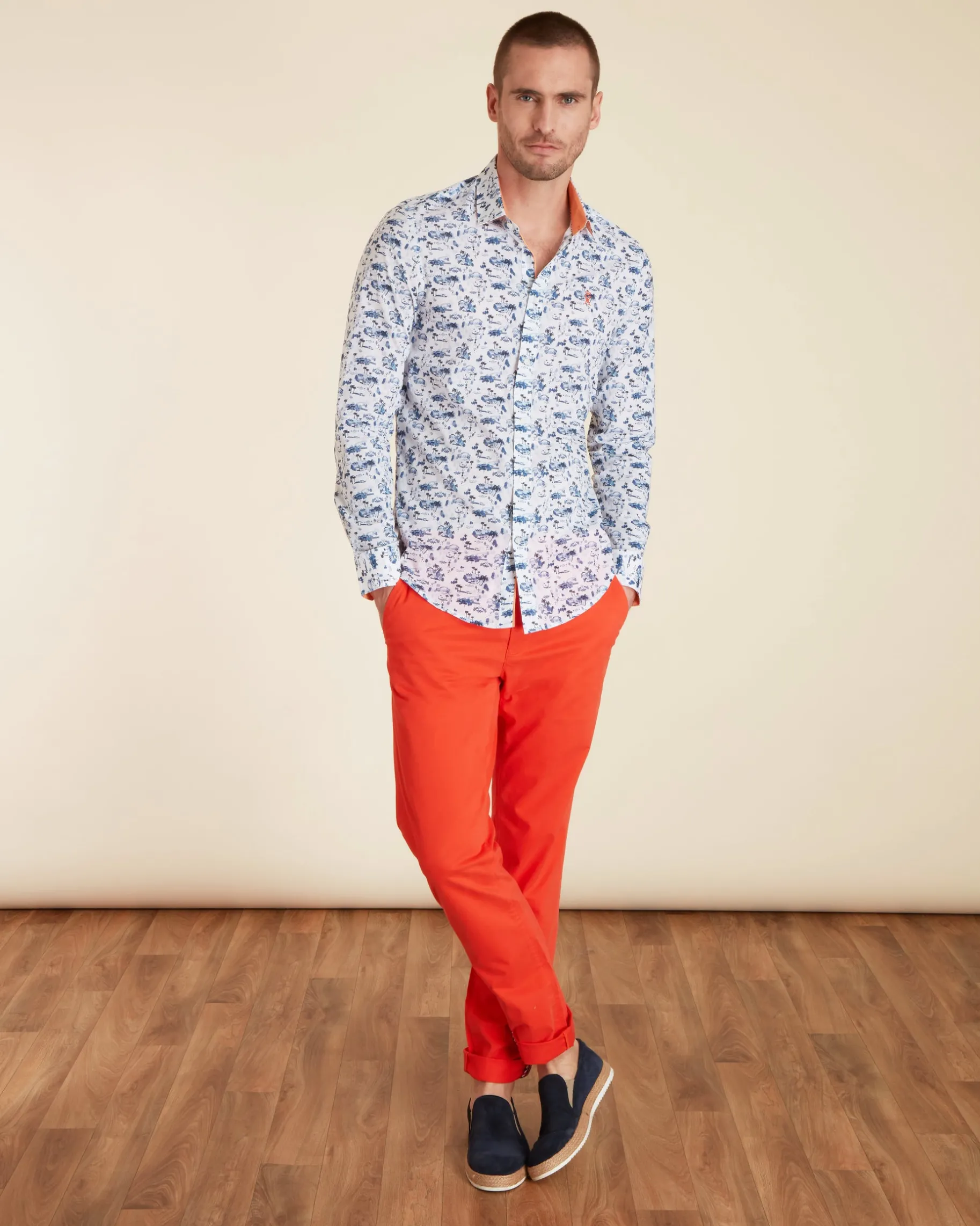 Homme Vicomte A Chemises^Chemise Slim Gentleman Driver