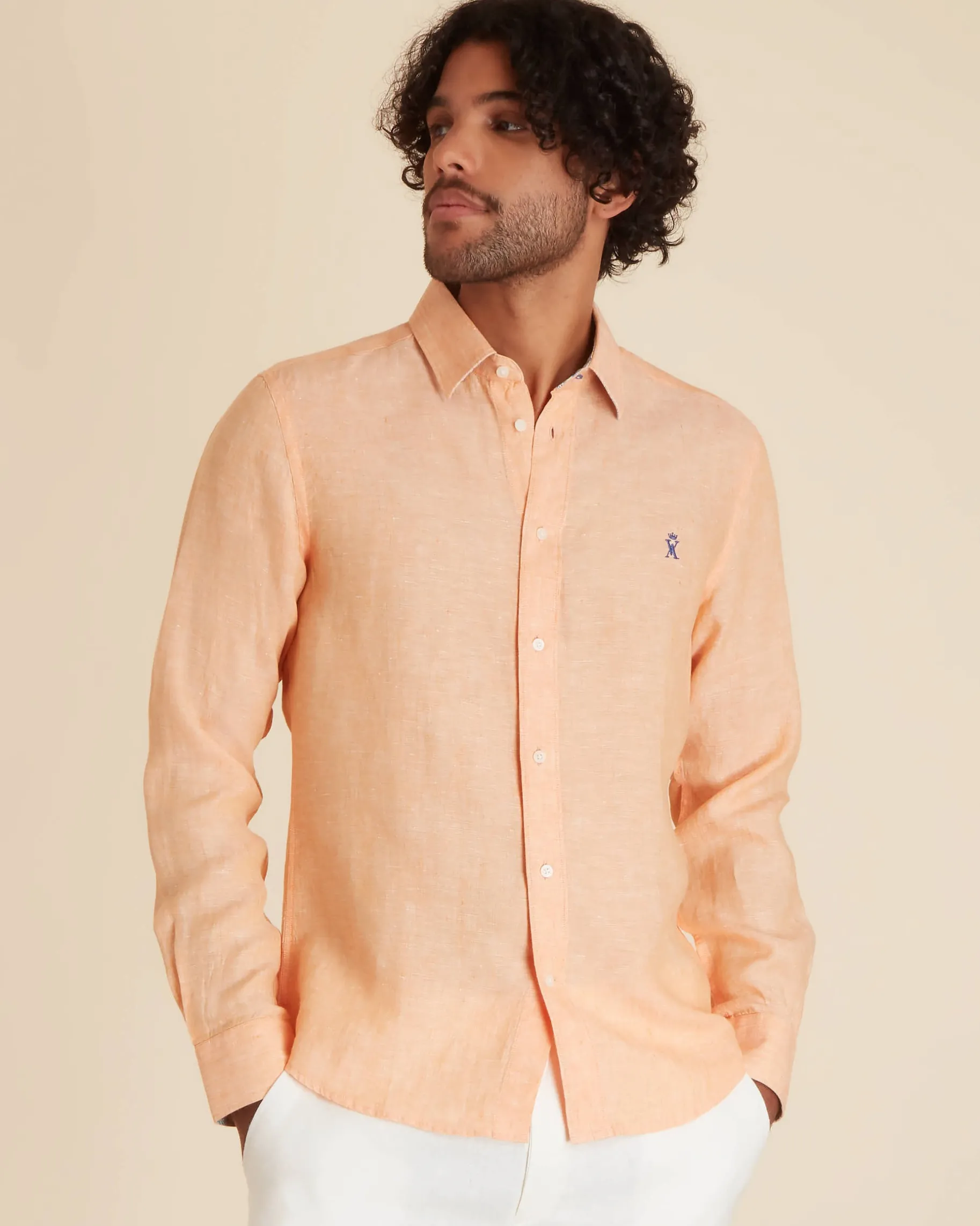 Homme Vicomte A Chemises^Chemise Slim Légère