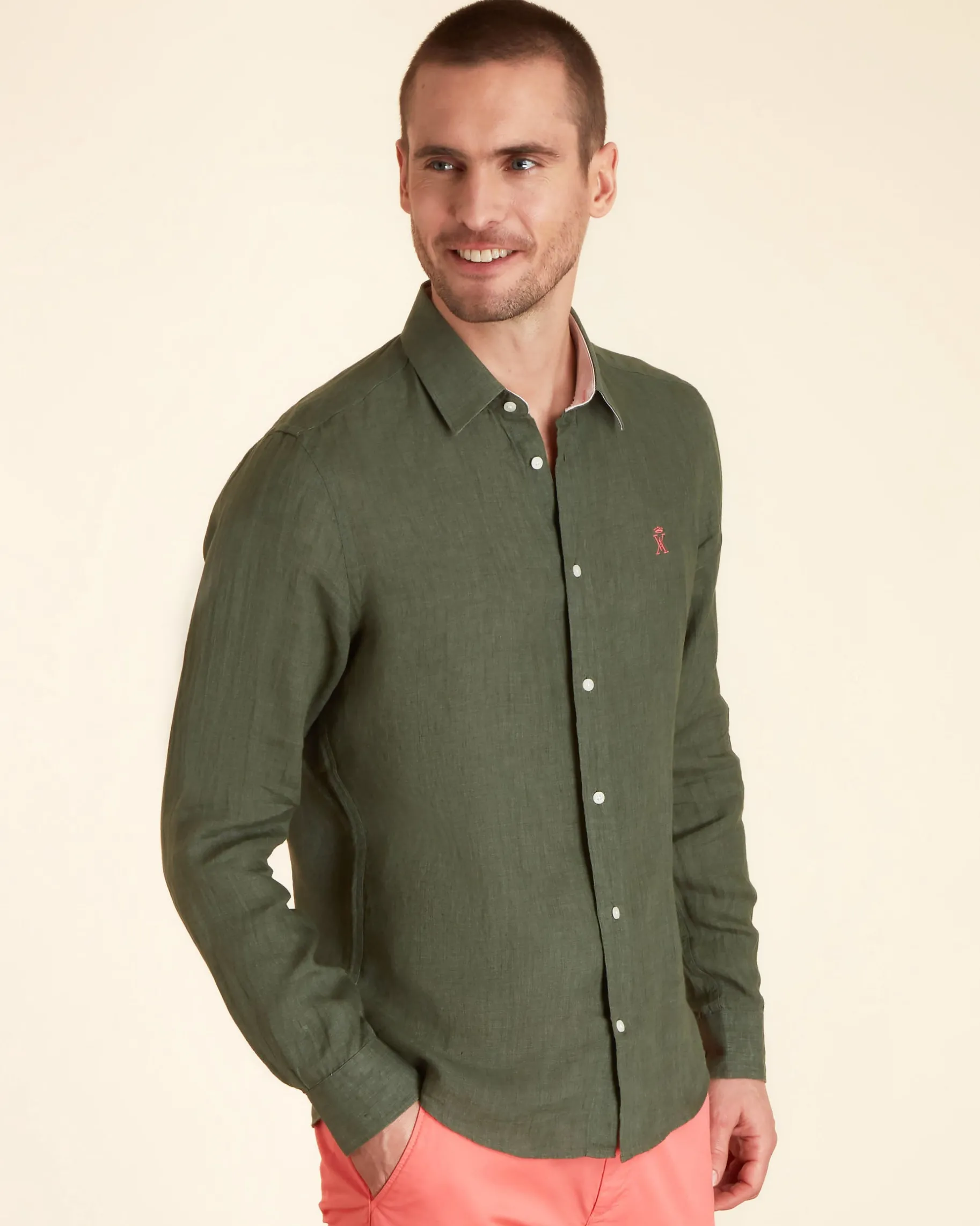 Homme Vicomte A Chemises^Chemise Slim légère