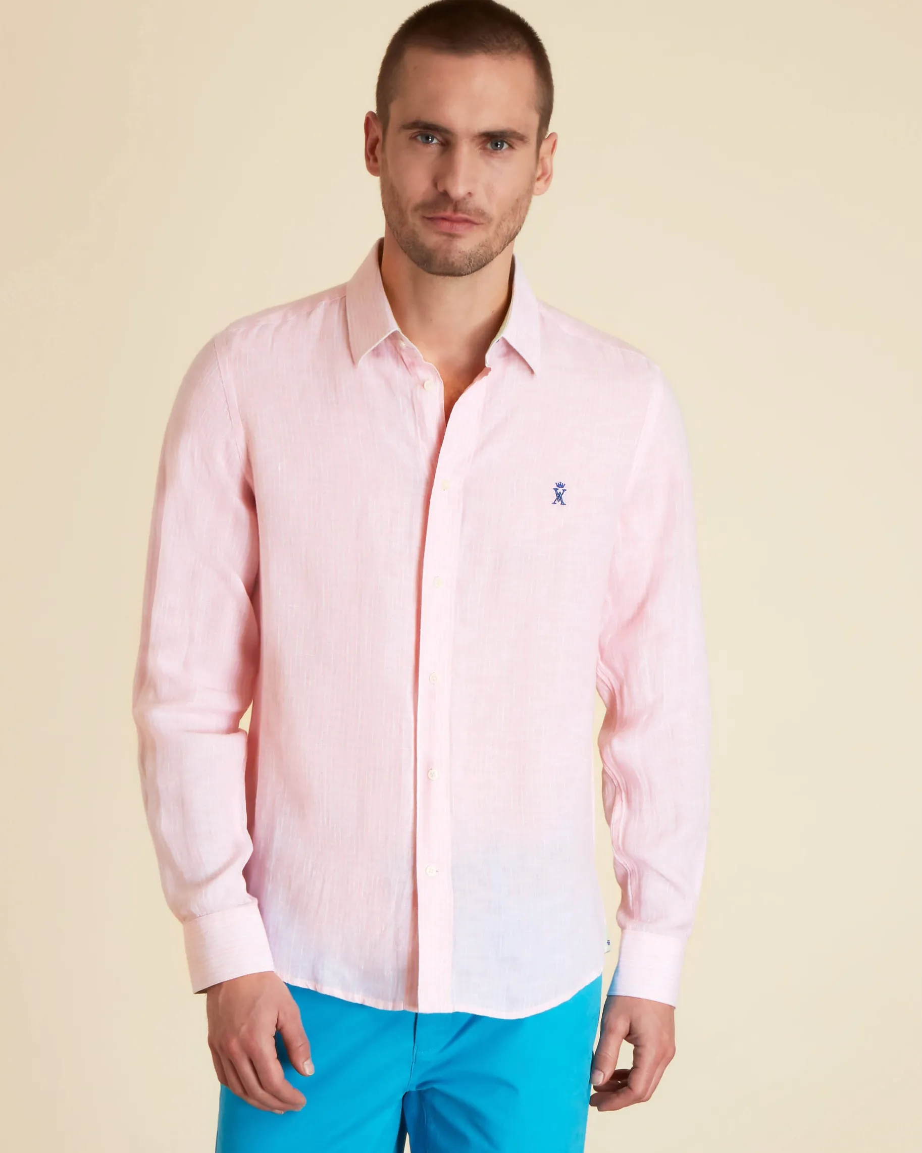 Homme Vicomte A Chemises^Chemise Slim Légère