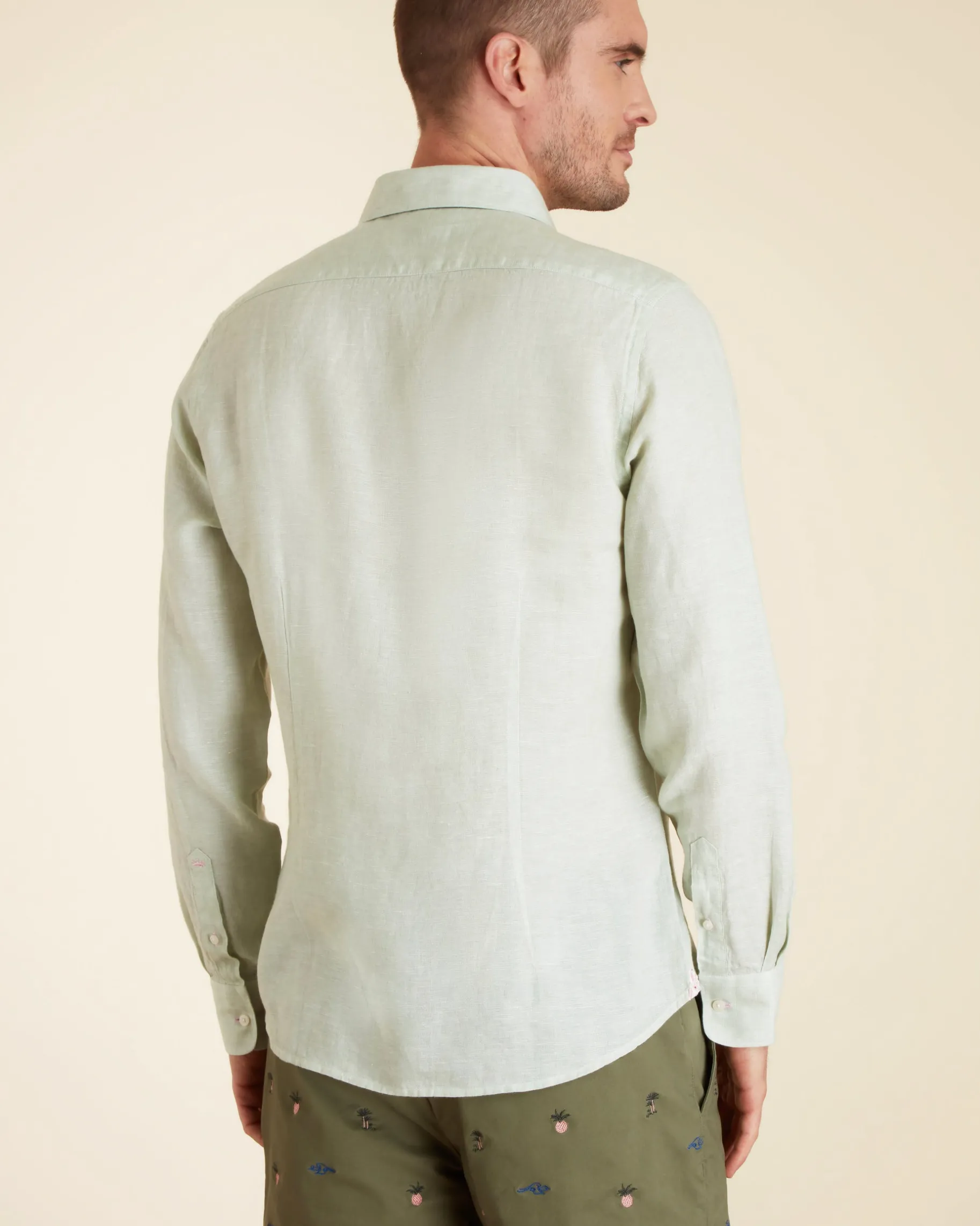 Homme Vicomte A Chemises^Chemise Slim Légère