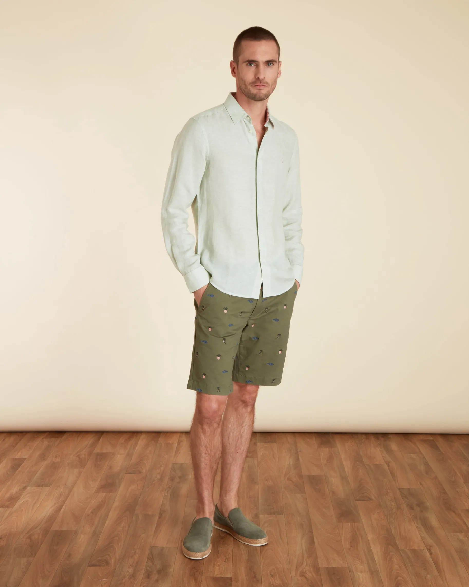 Homme Vicomte A Chemises^Chemise Slim Légère