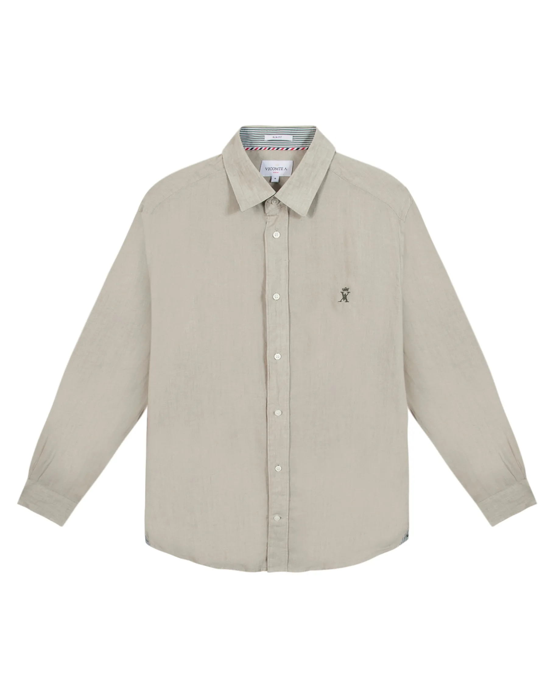 Homme Vicomte A Chemises^Chemise Slim légère