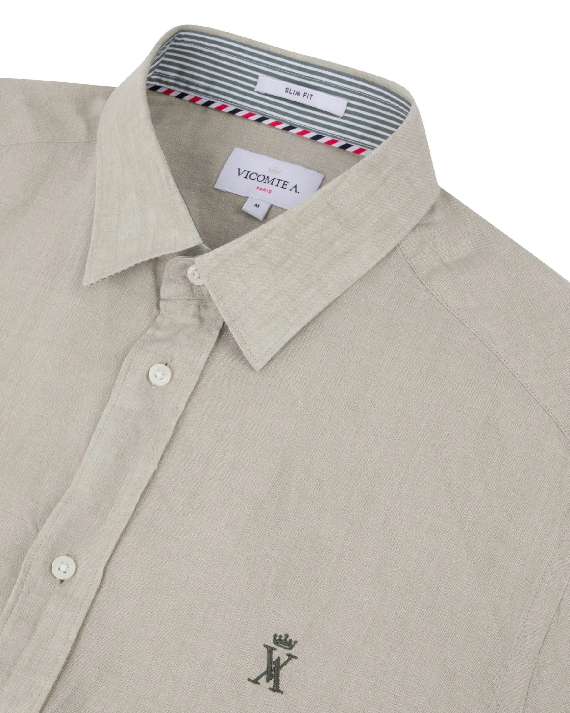 Homme Vicomte A Chemises^Chemise Slim légère