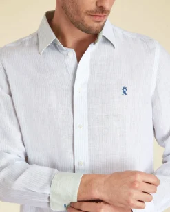 Homme Vicomte A Chemises^Chemise Slim Légère à Rayures