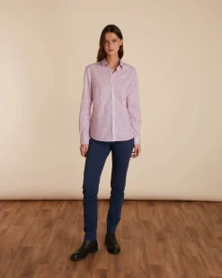 Femme Vicomte A Chemises^Chemise Slim Motif Printemps
