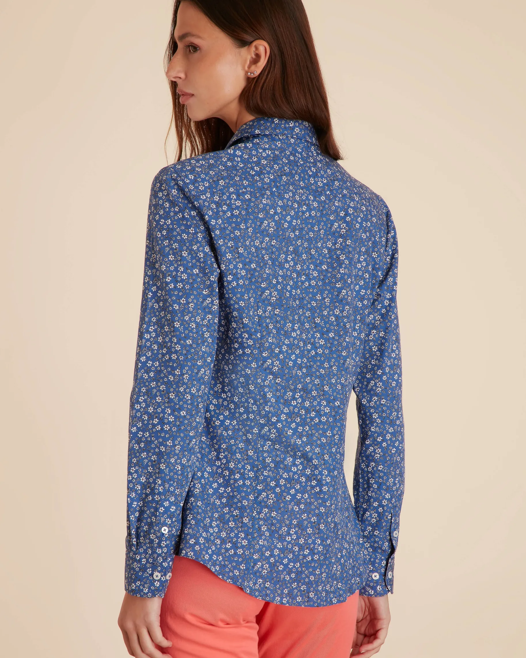Femme Vicomte A Chemises^Chemise Slim Motif Printemps
