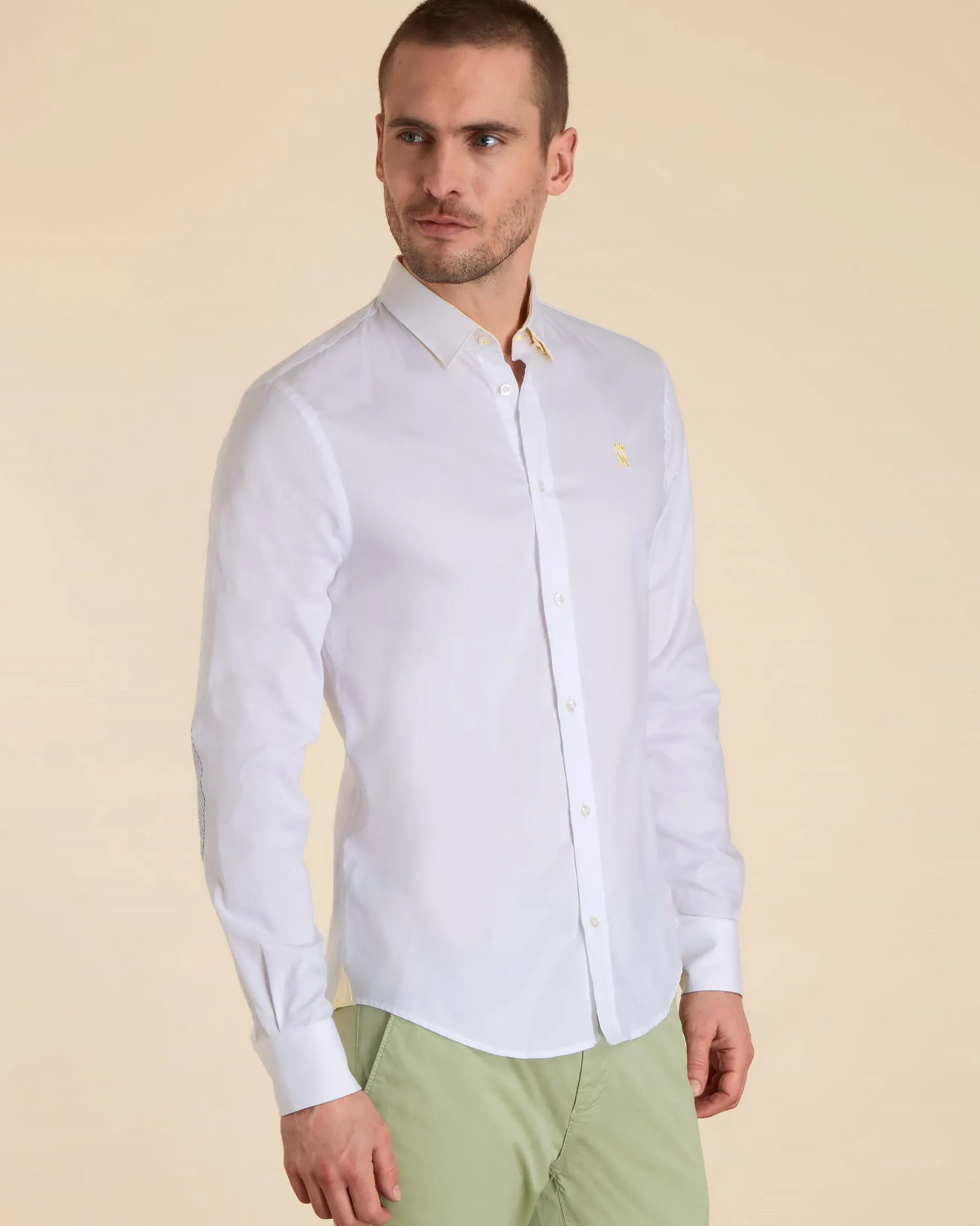 Homme Vicomte A Chemises^Chemise Slim Oxford