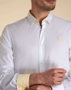 Homme Vicomte A Chemises^Chemise Slim Oxford