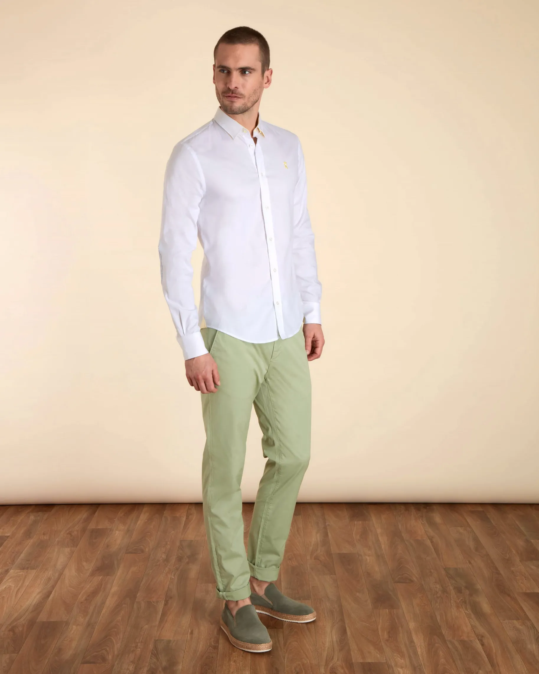 Homme Vicomte A Chemises^Chemise Slim Oxford
