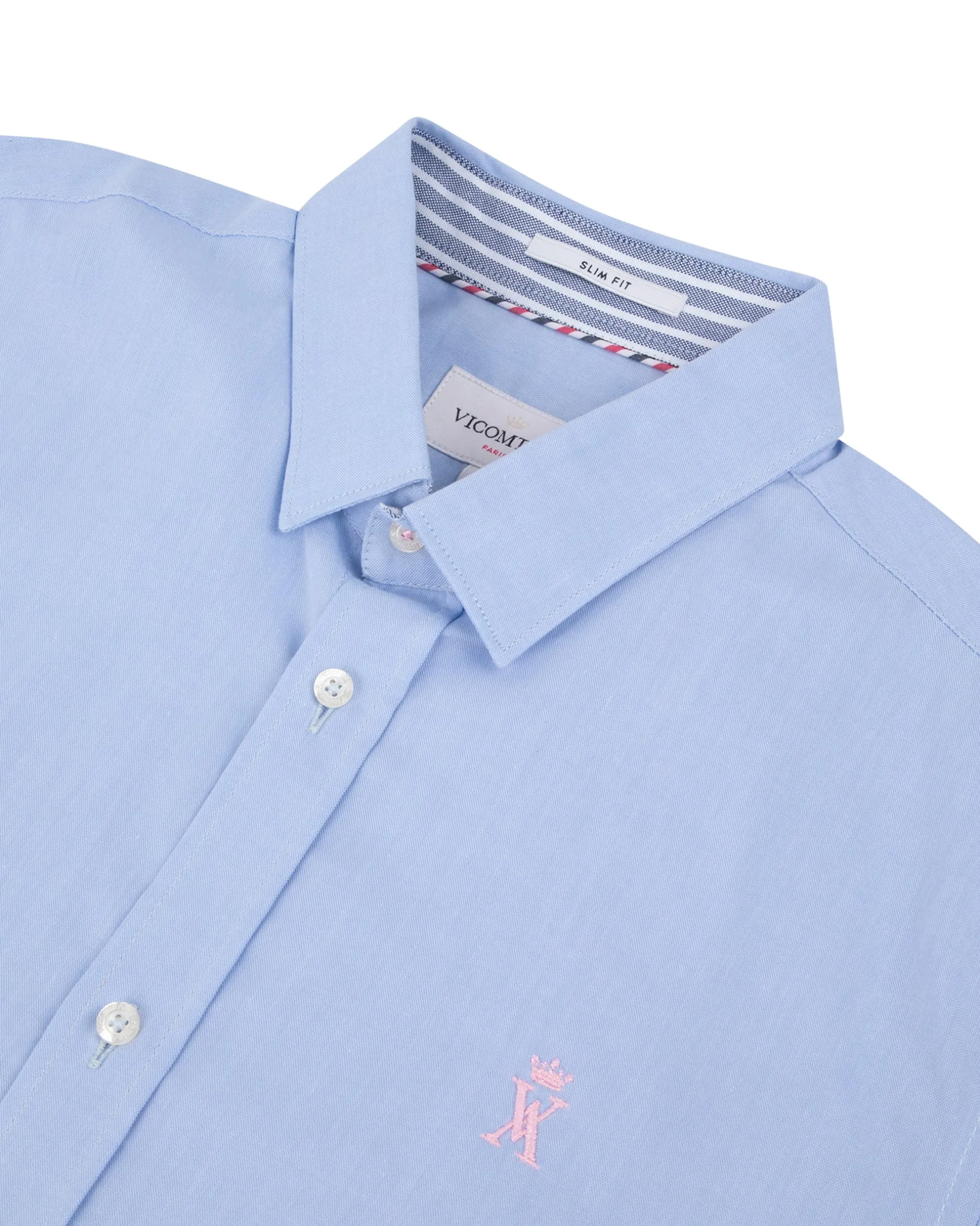 Homme Vicomte A Chemises^Chemise Slim Oxford