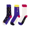 Femme Vicomte A Chaussettes | Chaussettes^Coffret de chaussettes tricolores
