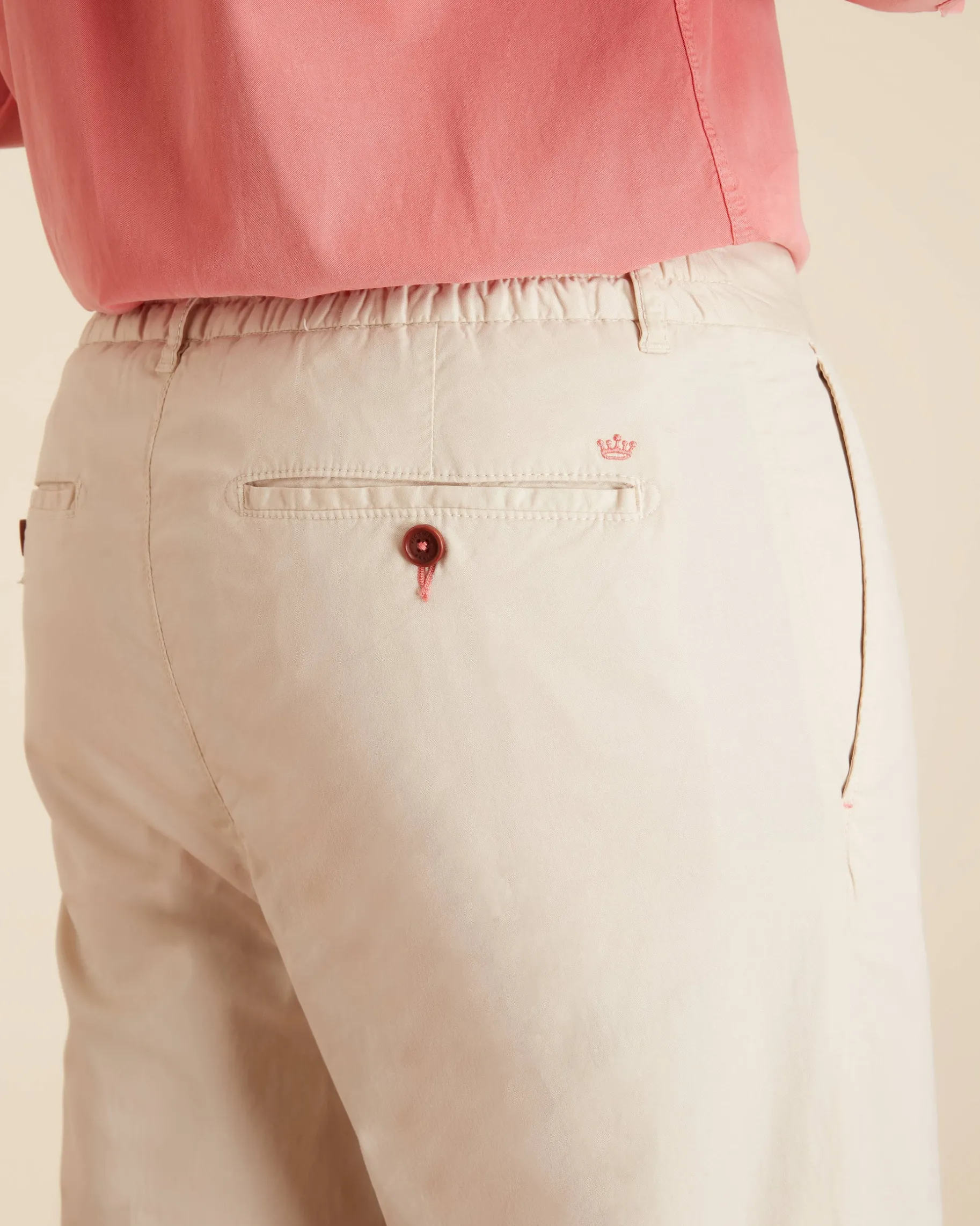 Homme Vicomte A Pantalons & Chinos^Pantalon Chino à Pinces