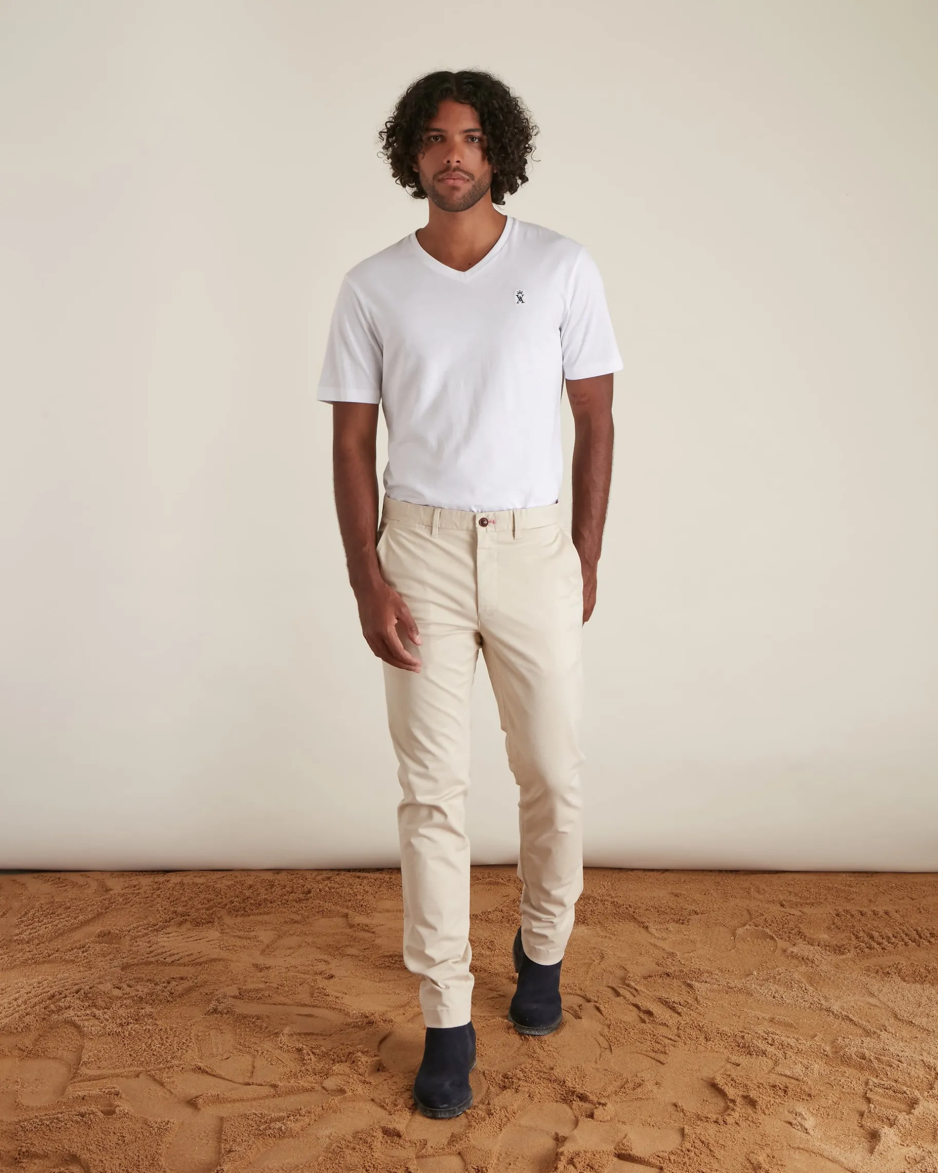 Homme Vicomte A Pantalons & Chinos^Pantalon Chino Lorenzo
