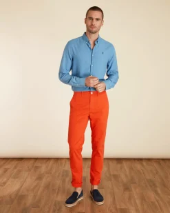 Homme Vicomte A Pantalons & Chinos^Pantalon Chino Lorenzo