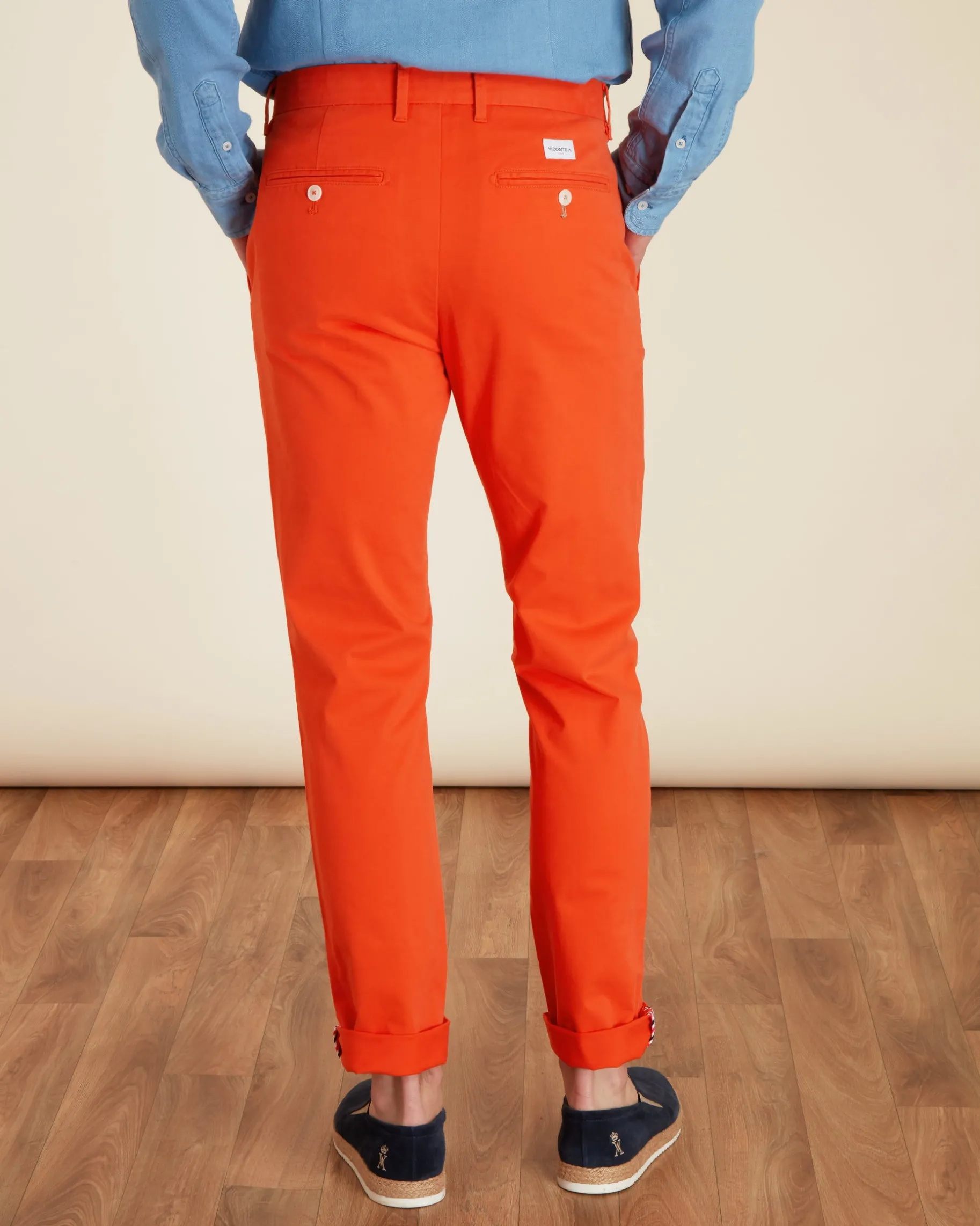 Homme Vicomte A Pantalons & Chinos^Pantalon Chino Lorenzo