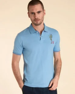 Homme Vicomte A Polos^Polo à broderie Surf