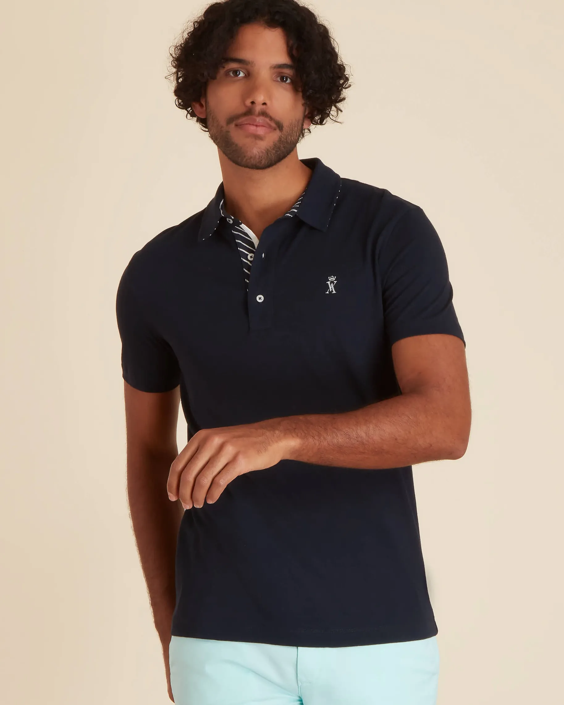 Homme Vicomte A Polos^Polo à Col Chemise