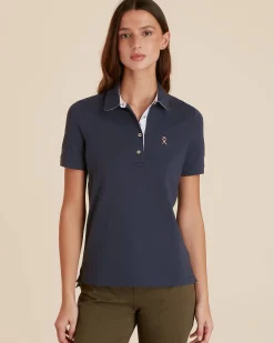 Femme Vicomte A Polos & T-Shirts^Polo à details imprimé garrigue