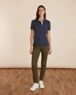 Femme Vicomte A Polos & T-Shirts^Polo à details imprimé garrigue