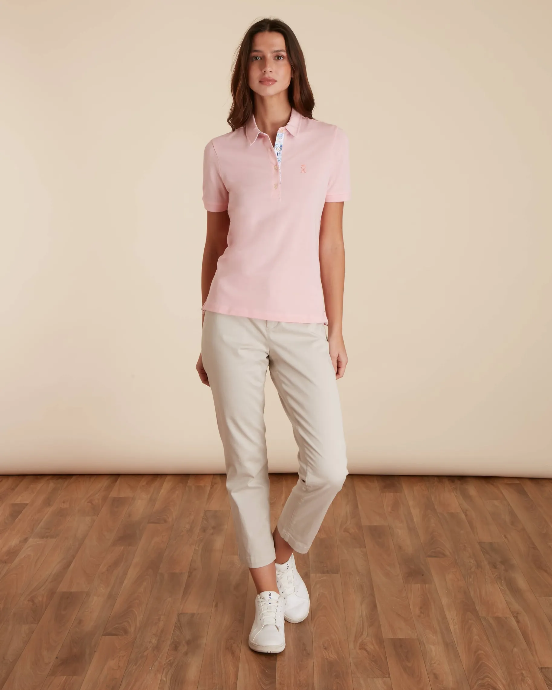 Femme Vicomte A Polos & T-Shirts^Polo à details imprimé garrigue