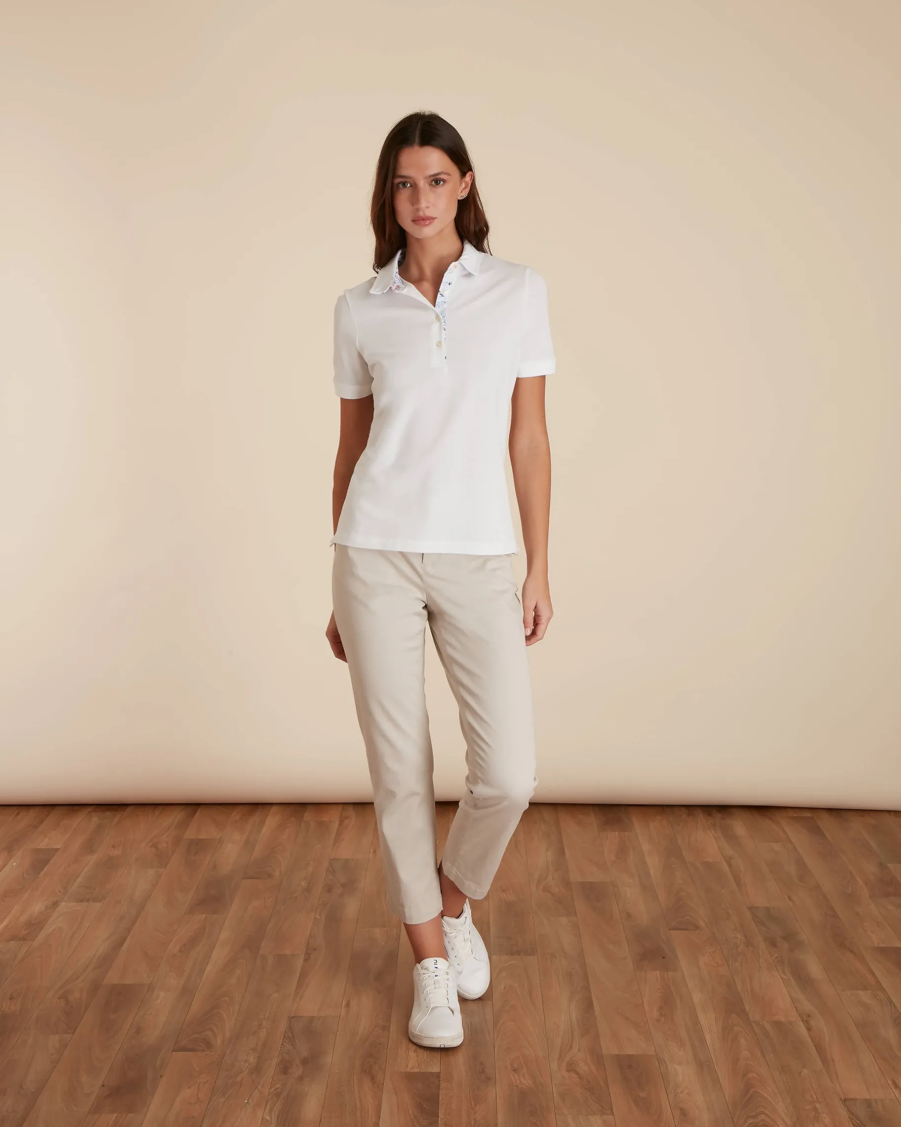 Femme Vicomte A Polos & T-Shirts^Polo à details imprimé garrigue