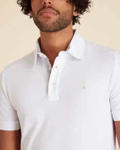 Homme Vicomte A Polos^Polo à Détails Carreaux