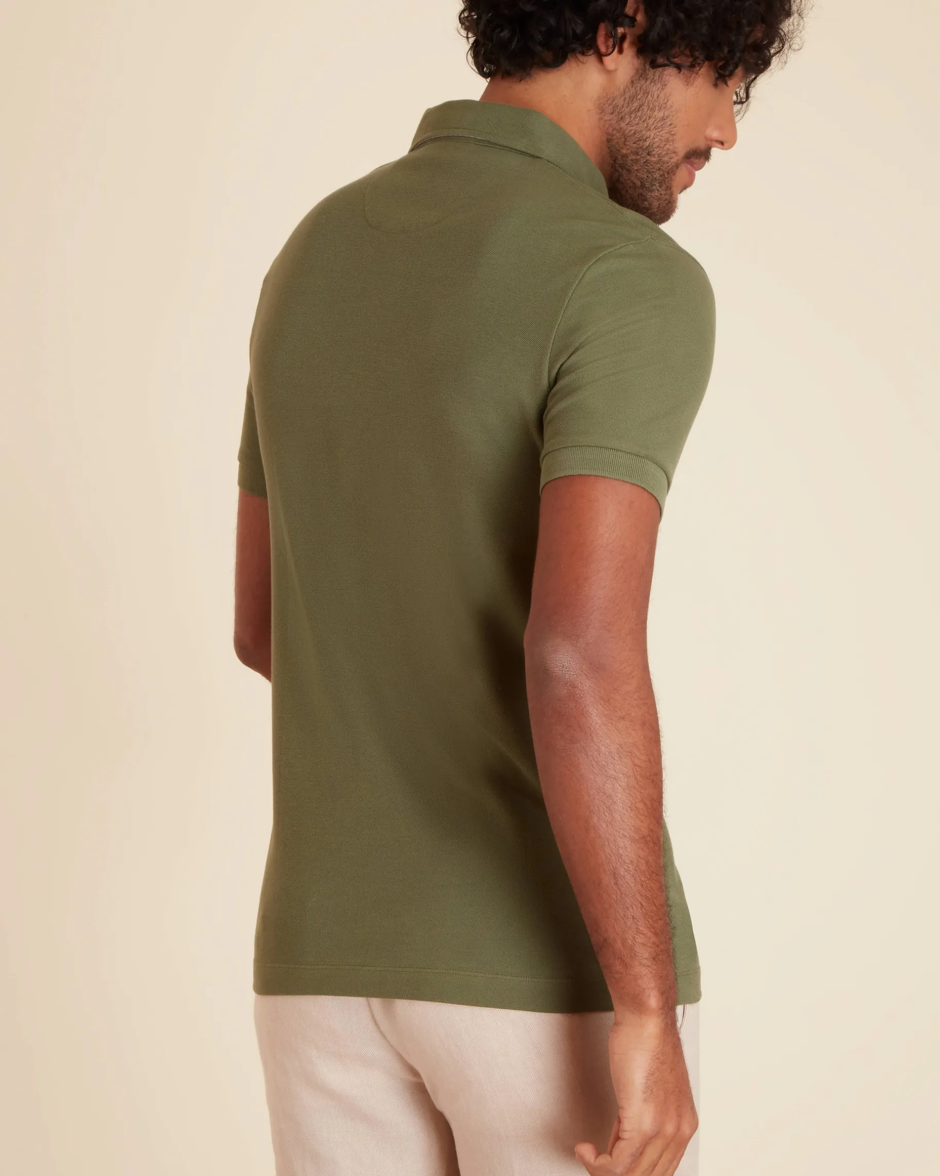 Homme Vicomte A Polos^Polo à Détails Carreaux