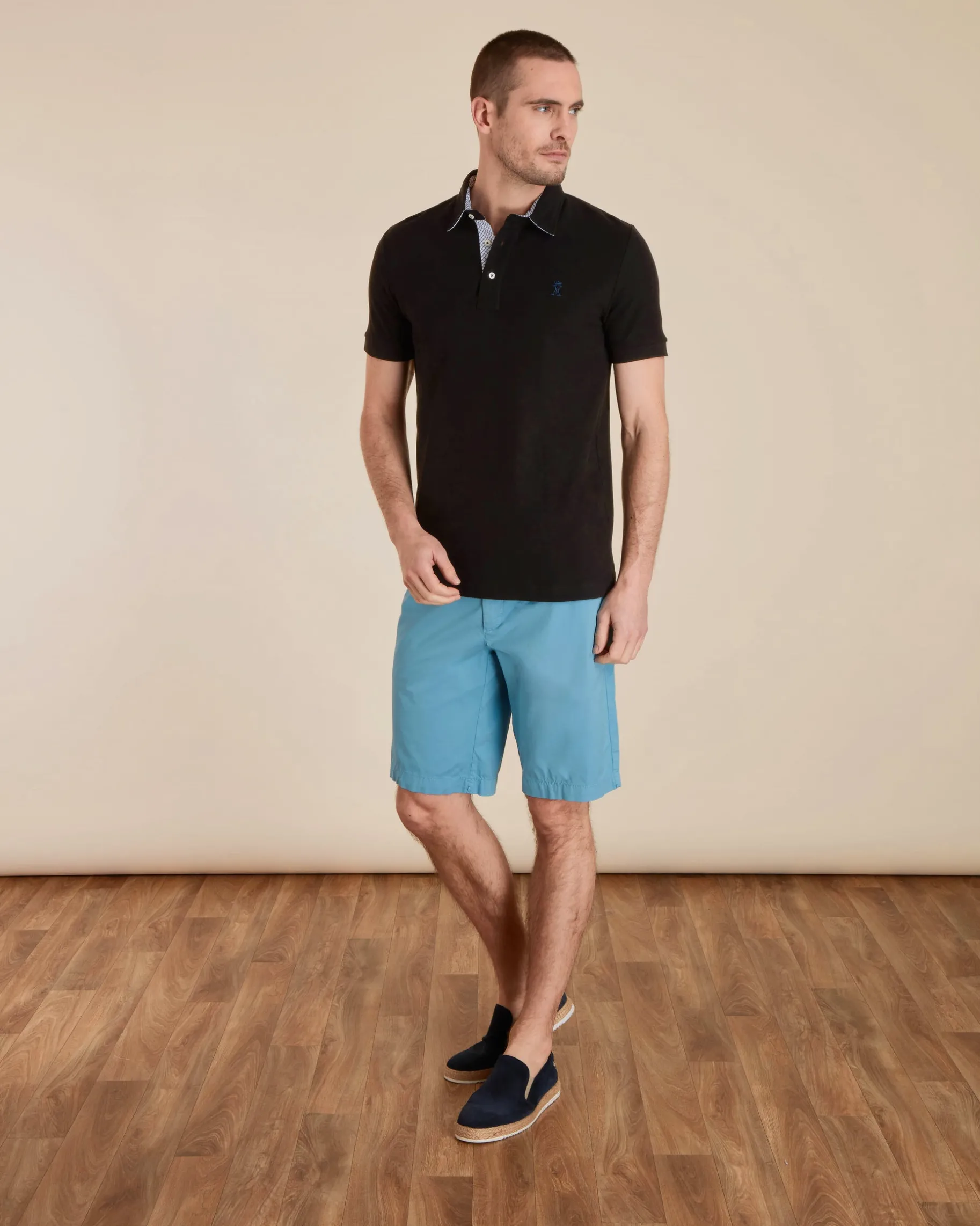 Homme Vicomte A Polos^Polo à Détails Carreaux