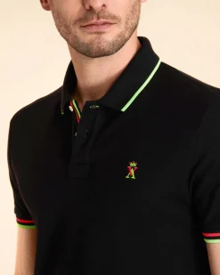 Homme Vicomte A Polos^Polo à Détails Fluo